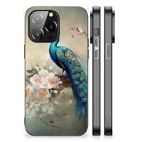 Dierenprint Telefoonhoesje voor iPhone 14 Pro Max Vintage Pauwen - thumbnail