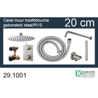 Wiesbaden One-Pack Inbouwthermostaatset - Rond - Type 202 GS - 20cm