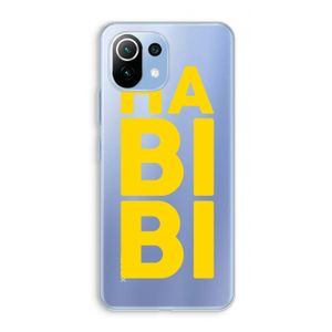 Habibi Majorelle : Xiaomi Mi 11 Lite Transparant Hoesje
