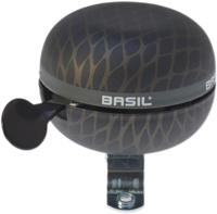 BASIL fietsbel "noir" noir bell ding-dong black metallic