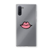 Kusje: Samsung Galaxy Note 10 Transparant Hoesje