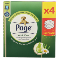 Vochtig toiletpapier aloe vera 152 Stuks
