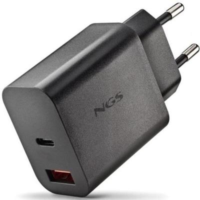 Laptop oplader NGS ERA20WBLACK 20 W Zwart Laptop oplader NGS ERA20WBLACK 20 W Zwart