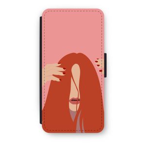 Woke up like this: iPhone 8 Flip Hoesje