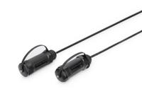 Digitus AK-330130-300-S HDMI-kabel HDMI Aansluitkabel HDMI-A-stekker 30 m Zwart Vergulde steekcontacten, Slijtvast, Afgeschermd (dubbel), Afgeschermd (enkel), - thumbnail