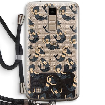 Zeemeermin: LG K10 (2016) Transparant Hoesje met koord