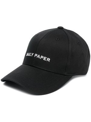 Daily Paper casquette à logo brodé - Noir