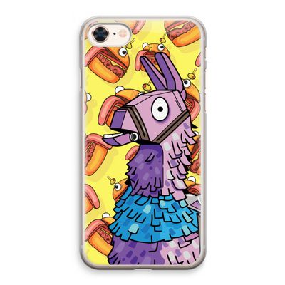 Loot Burger: iPhone 8 Transparant Hoesje