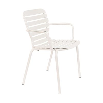 Zuiver Vondel tuinstoel met armleuning Clay