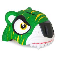 Kinderhelm / Fietshelm Groene Tijger / Green Tiger Small 49-55 cm Kinderhelm / Fietshelm Groene Tijger / Green Tiger Small 49-55 cm