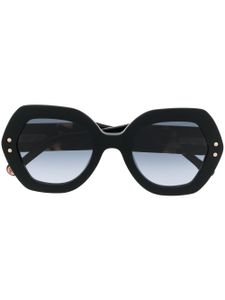 Carolina Herrera lunettes de soleil à monture géométrique oversize - Noir