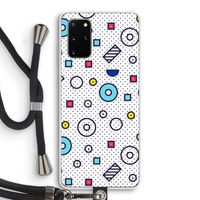 8-bit N°9: Samsung Galaxy S20 Plus Transparant Hoesje met koord