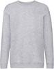 Fruit Of The Loom F324K Kids´ Premium Set-In Sweat - Heather Grey - 104