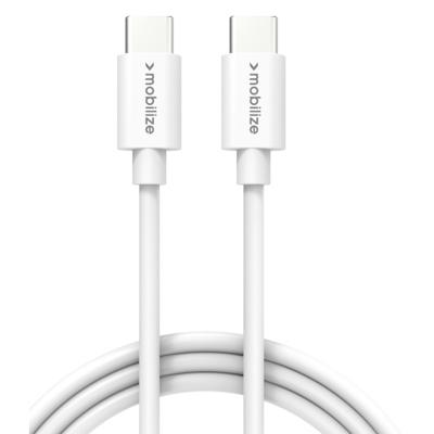 Mobilize Cable USB-C to USB-C 1m. 100W White