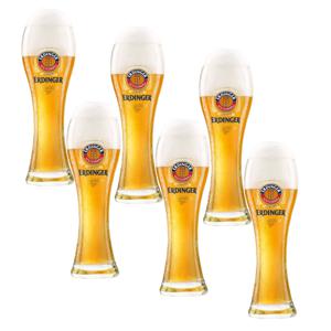 Erdinger bierglazen - 50cl - 6 stuks