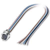 Phoenix Contact 1542677 Sensor/actuator inbouwconnector M8 Aantal polen: 6 Bus, inbouw 0.50 m 1 stuk(s) - thumbnail