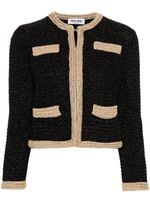 Miu Miu cardigan en crochet - Noir - thumbnail