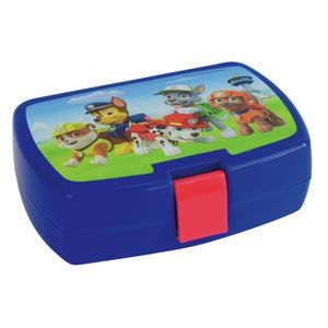 Kunststof broodtrommel/lunchbox Paw Patrol 16 x 11 cm