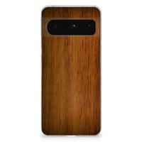 Google Pixel 8 Pro | Bumper Hoesje | Donker Hout