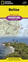 Wegenkaart - landkaart 3106 Adventure Map Belize | National Geographic - thumbnail