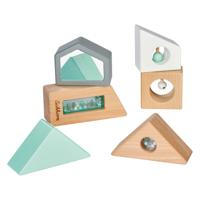 Eichhorn baby pure houten bouwblokken met geluid