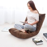 Vloerstoel Opvouwbare Luie Bank Lui Tatami Vloerkussen Zwart/Grijs/Koffie/Roze/Blauw/Paars
