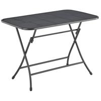 Kettler klaptafel strekmetaal 110 x 70 cm antraciet