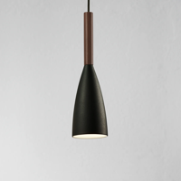 Hanglamp 'Pure 10' zwart E27 100mm DFTP