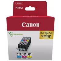 Canon inktcartridge CLI-521, 446 pagina&apos;s, OEM 2934B016, 3 kleuren