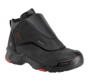 Baak Björn Lasschoen 6647 S3 | Zwart/Rood | Maat 40 - 4031783001898
