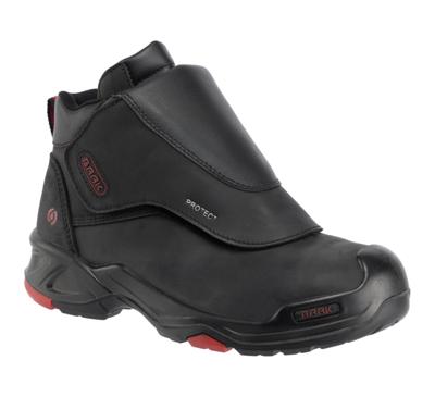 Baak Björn Lasschoen 6647 S3 | Zwart/Rood | Maat 41 - 4031783001904