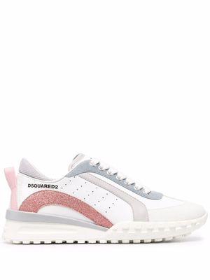 DSQUARED2 baskets Legend à lacets - Blanc