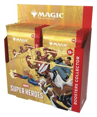 Magic the Gathering Marvel Super Heroes Collector Booster Display (12) french Magic the Gathering Marvel Super Heroes Collector Booster Display (12) french
