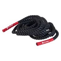 Springtouw Slagtouw 12m Zwart/Rood Polyester Pure2Improve