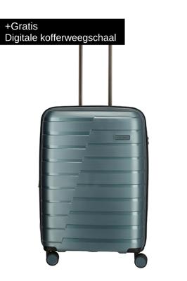 Travelite Air Base Koffer 67cm ICEBLAU METALLIC