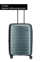 Travelite Air Base Koffer 67cm ICEBLAU METALLIC
