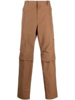 Helmut Lang pantalon droit à poches cargo - Marron