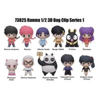 Ranma 1/2 3D PVC Bag Clips Series 1 Display (24)