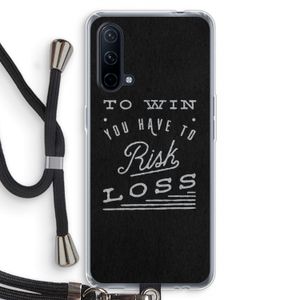 Risk loss: OnePlus Nord CE 5G Transparant Hoesje met koord