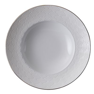 Porseleinen Diep Bord Golven - Tokyo Design Studio Nippon White - 13cm 50ml