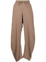 JNBY pantalon de jogging ample à lien de resserrage - Marron