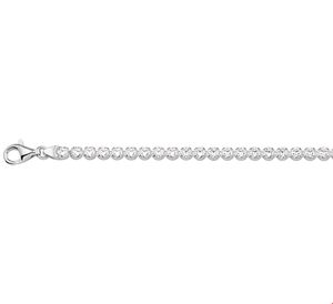 TFT Tennisarmband Zilver Zirkonia 3,2 mm 18 cm