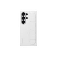 Samsung Galaxy S25 Ultra Stand Grip Case Telefoonhoesje Wit Samsung Galaxy S25 Ultra Stand Grip Case Telefoonhoesje Wit