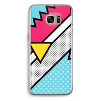 Pop Art #3: Samsung Galaxy S7 Edge Transparant Hoesje