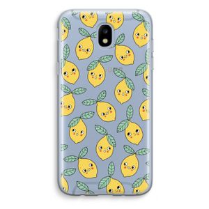 Citroenen: Samsung Galaxy J5 (2017) Transparant Hoesje