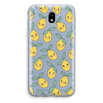 Citroenen: Samsung Galaxy J5 (2017) Transparant Hoesje