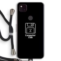 Hello: Pixel 4a 5G Transparant Hoesje met koord