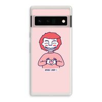 Hartje: Google Pixel 6 Pro Transparant Hoesje