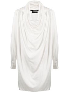 Julius chemise à design drapé - Blanc