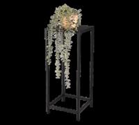 Mirrors and more Bijzettafel Vera H 60 cm zwart